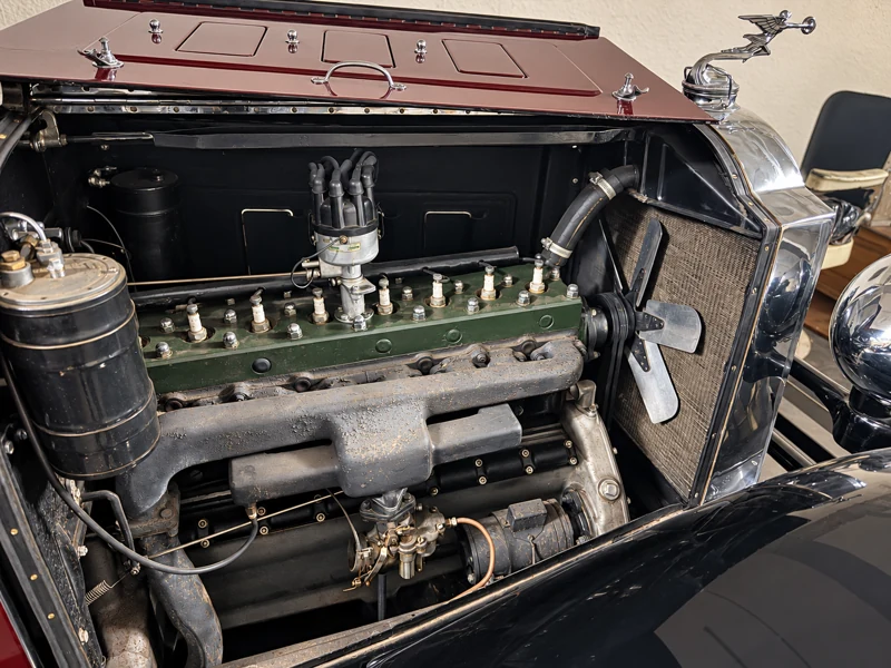 Motor de ocho cilindros en línea